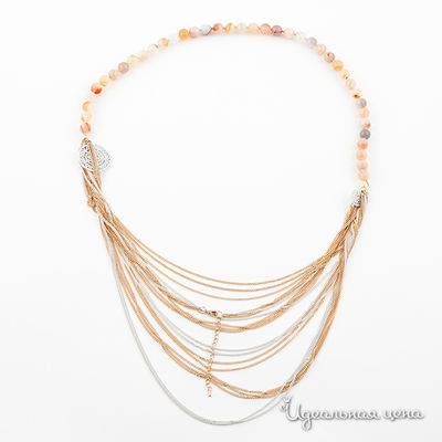 Колье UNBIJOU, цвет цвет светло-желтый