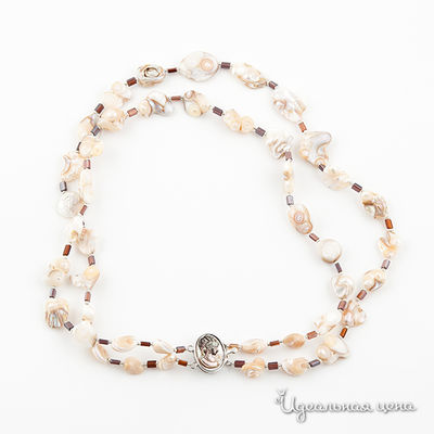 Бусы UNBIJOU, цвет цвет желтый