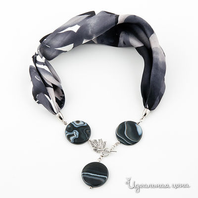 Колье UNBIJOU, цвет цвет серый