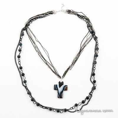 Колье UNBIJOU, цвет цвет черный