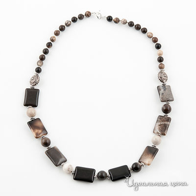 Бусы UNBIJOU, цвет цвет коричневый