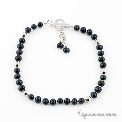 Бусы UNBIJOU, цвет цвет черный