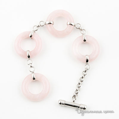 Браслет UNBIJOU, цвет цвет розовый