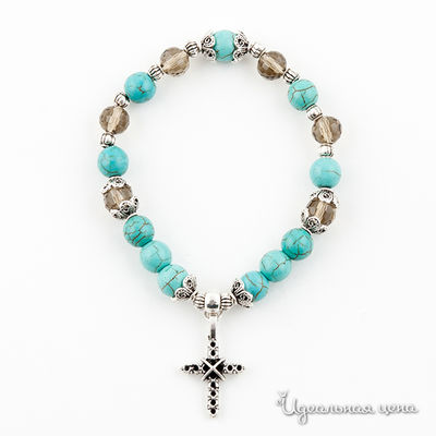 Браслет UNBIJOU, цвет цвет бирюзовый