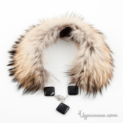 Колье UNBIJOU, цвет цвет рыжий / черный