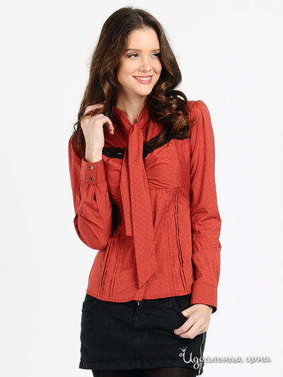 Блуза Green Country, цвет цвет вишневый