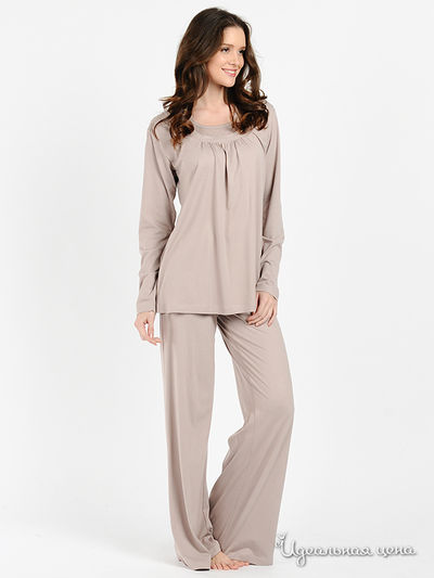 Пижама Relax Mode, цвет цвет кофейный