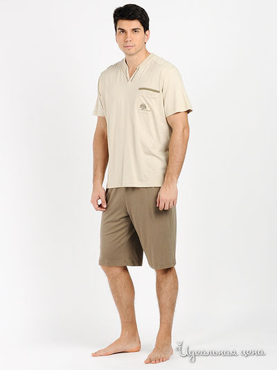 Пижама Relax Mode, цвет цвет кофейный