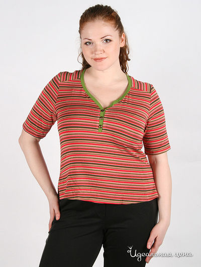 Блуза Leshar, цвет цвет красный / зеленый