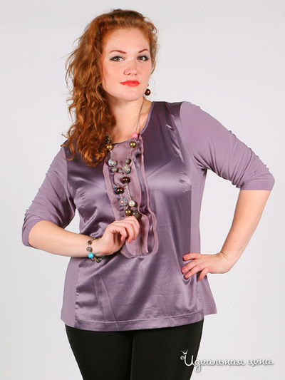 Блуза Leshar, цвет цвет сиреневый