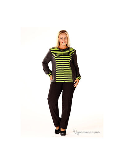 Блузон Leshar, цвет цвет серый / лайм