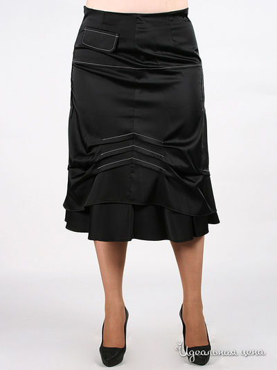 Юбка Leshar, цвет цвет черный