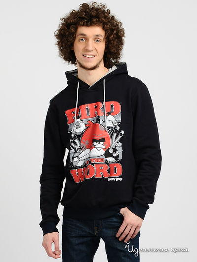 Свитшот Angry Birds, цвет цвет темно-синий