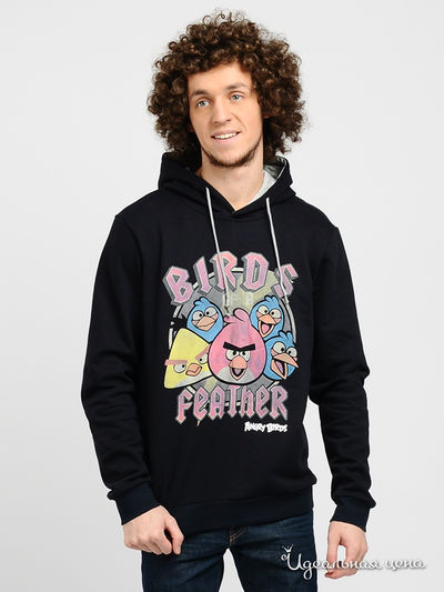 Свитшот Angry Birds, цвет цвет темно-синий