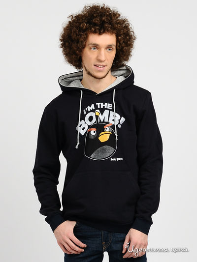 Свитшот Angry Birds, цвет цвет темно-синий