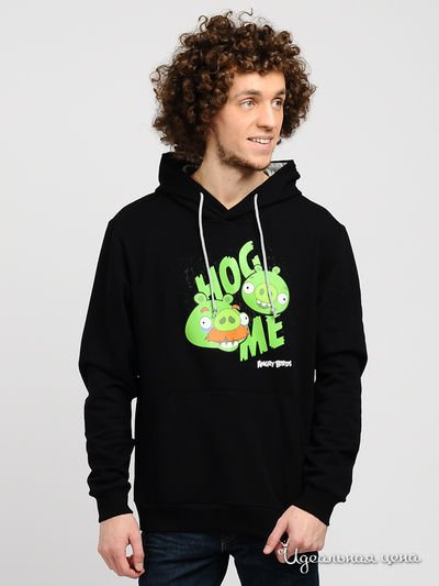 Свитшот Angry Birds, цвет цвет черный