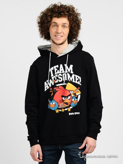 Свитшот Angry Birds, цвет цвет черный