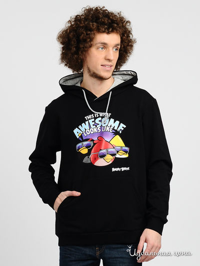 Свитшот Angry Birds, цвет цвет черный