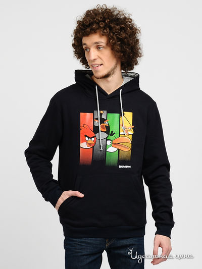 Свитшот Angry Birds, цвет цвет темно-синий