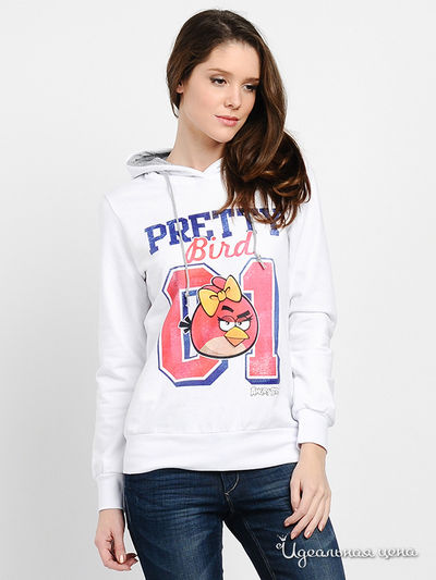 Свитшот Angry Birds, цвет цвет белый