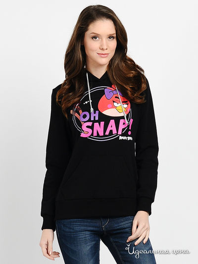 Свитшот Angry Birds, цвет цвет черный