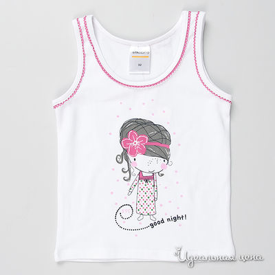 Майка Staccato, цвет цвет белый