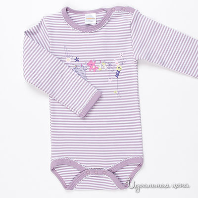 Боди Staccato, цвет цвет сиреневый / белый