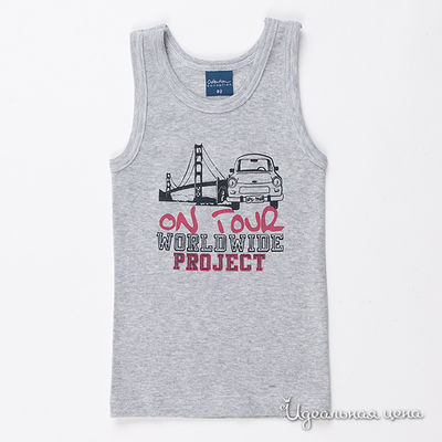 Майка Staccato, цвет цвет серый