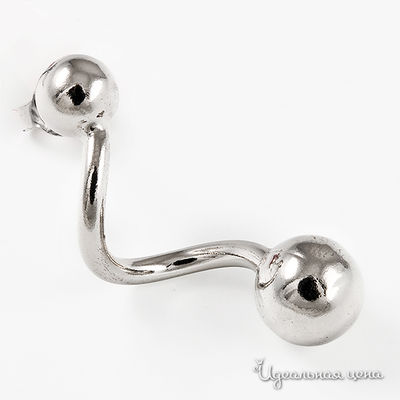 Серьги Velada Verba, цвет серебро