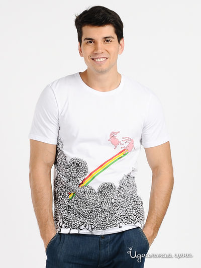 Футболка BorЯn, цвет цвет белый