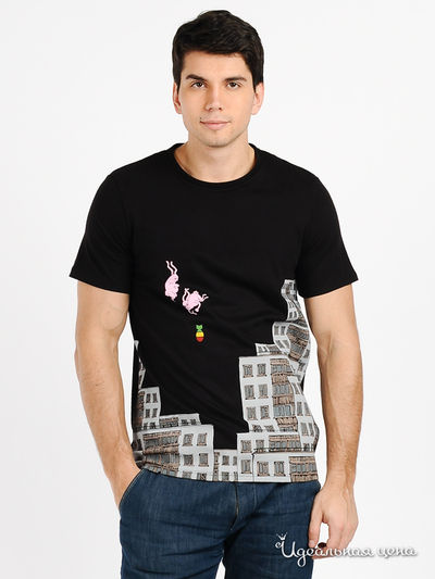 Футболка BorЯn, цвет цвет черный