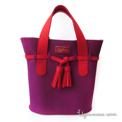 Сумка-корзинка Feltimo, цвет цвет фиолетовый / красный