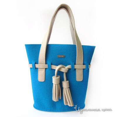 Сумка Feltimo, цвет цвет бирюзовый / молочный