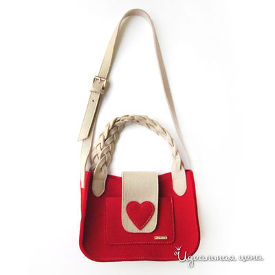 Сумка Feltimo, цвет цвет красный / молочный