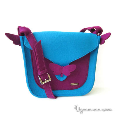 Сумка Feltimo, цвет цвет бирюзовый / фиолетовый