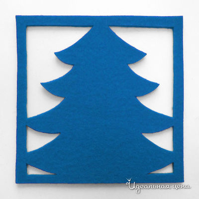 Коврик Feltimo, цвет цвет синий