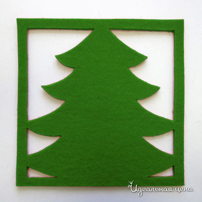 Коврик Feltimo, цвет цвет зеленый