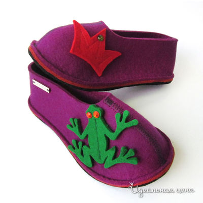 Тапки Feltimo, цвет цвет фиолетовый / зеленый