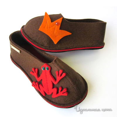 Тапки Feltimo, цвет цвет коричневый / красный