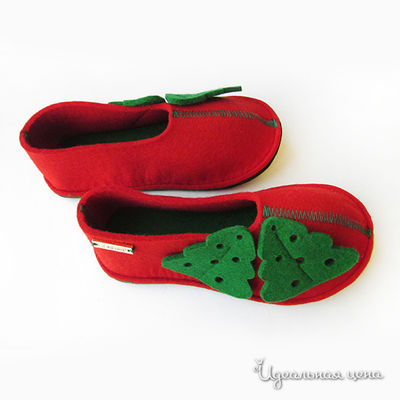 Тапки Feltimo, цвет цвет красный / зеленый
