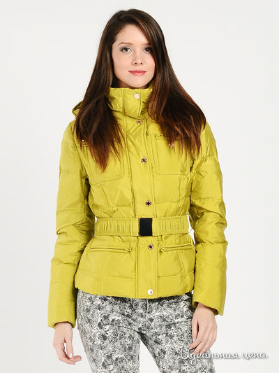 Пуховик MISS  SUN, цвет цвет лайм