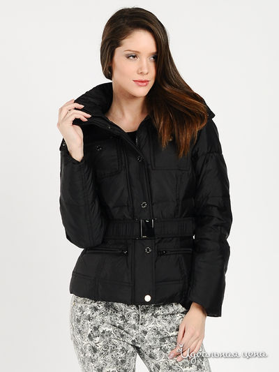 Пуховик MISS  SUN, цвет цвет черный