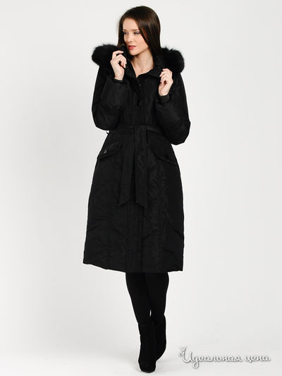 Пуховик MISS  SUN, цвет цвет черный