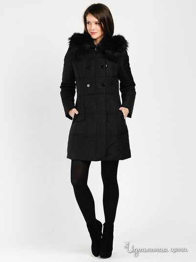 Пуховик ICEbear, цвет цвет черный