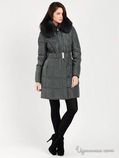 Пуховик ICEbear, цвет цвет темно-серый