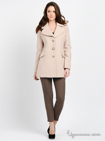 Полупальто Pois, цвет цвет бежевый