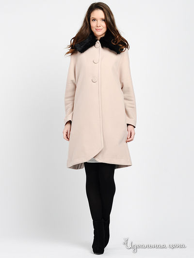 Пальто Pois, цвет цвет бежевый
