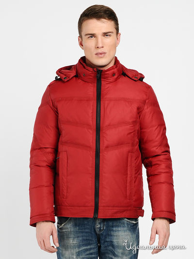 Пуховик Evolution, цвет цвет красный