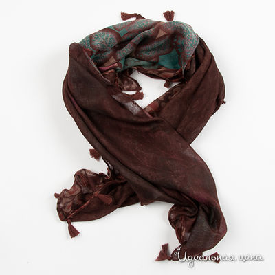 Палантин Fiona Fantozzi, цвет цвет коричневый