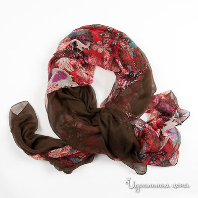 Палантин Fiona Fantozzi, цвет цвет коричневый